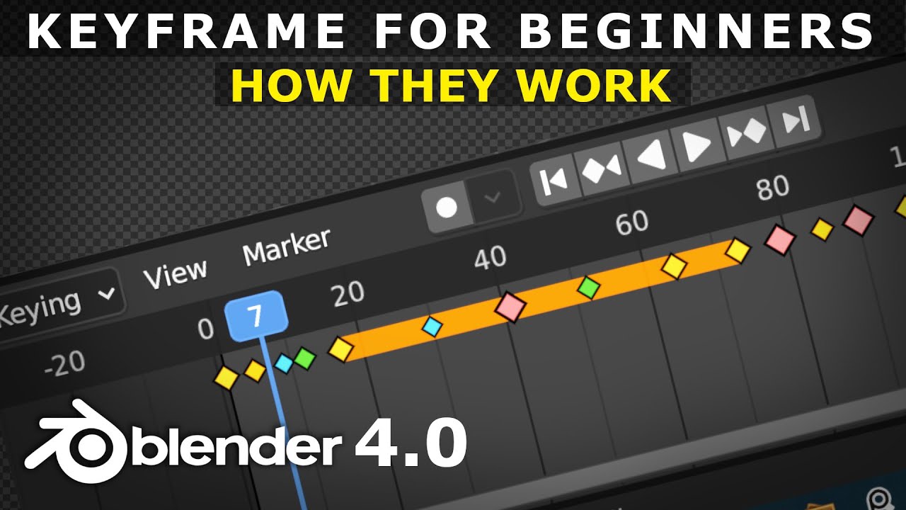 Blender 4.0 | Ключевые кадры для начинающих