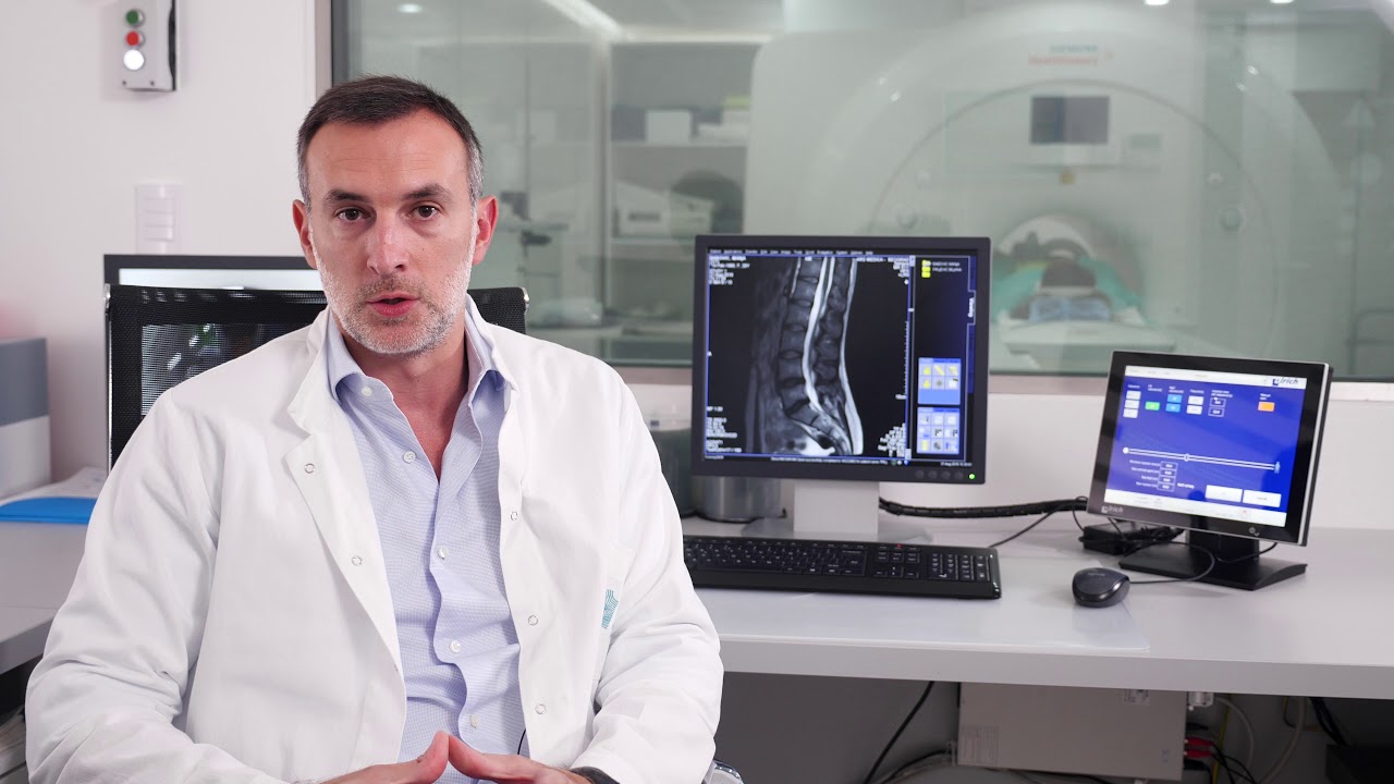 Bol u leđima, diskus hernija, skrining magnetnom rezonancom  ASS  DR SCI  MED  DUŠAN DAMJANOVIĆ