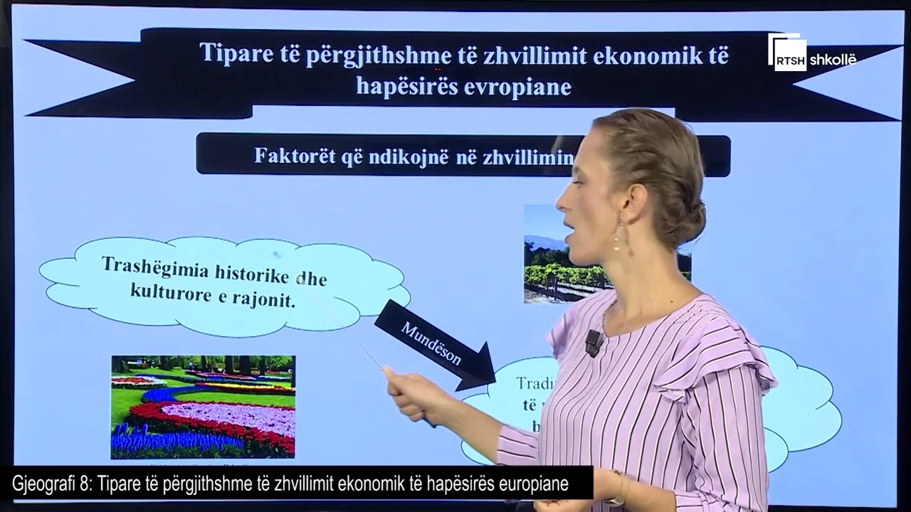Tipare të përgjithshme të zhvillimit ekonomik të hapësirës europiane| Gjeografi 8