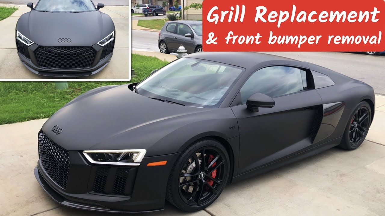 How to: Replace Audi R8 Grill