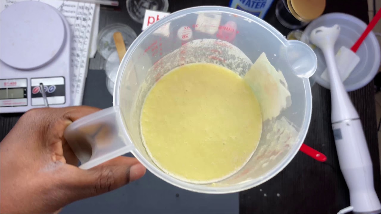 HOW TO MAKE AN EMULSIFIED BRIGHTENING BODY BUTTER| FOR DARK SKIN + GLOWING SKIN| 2021