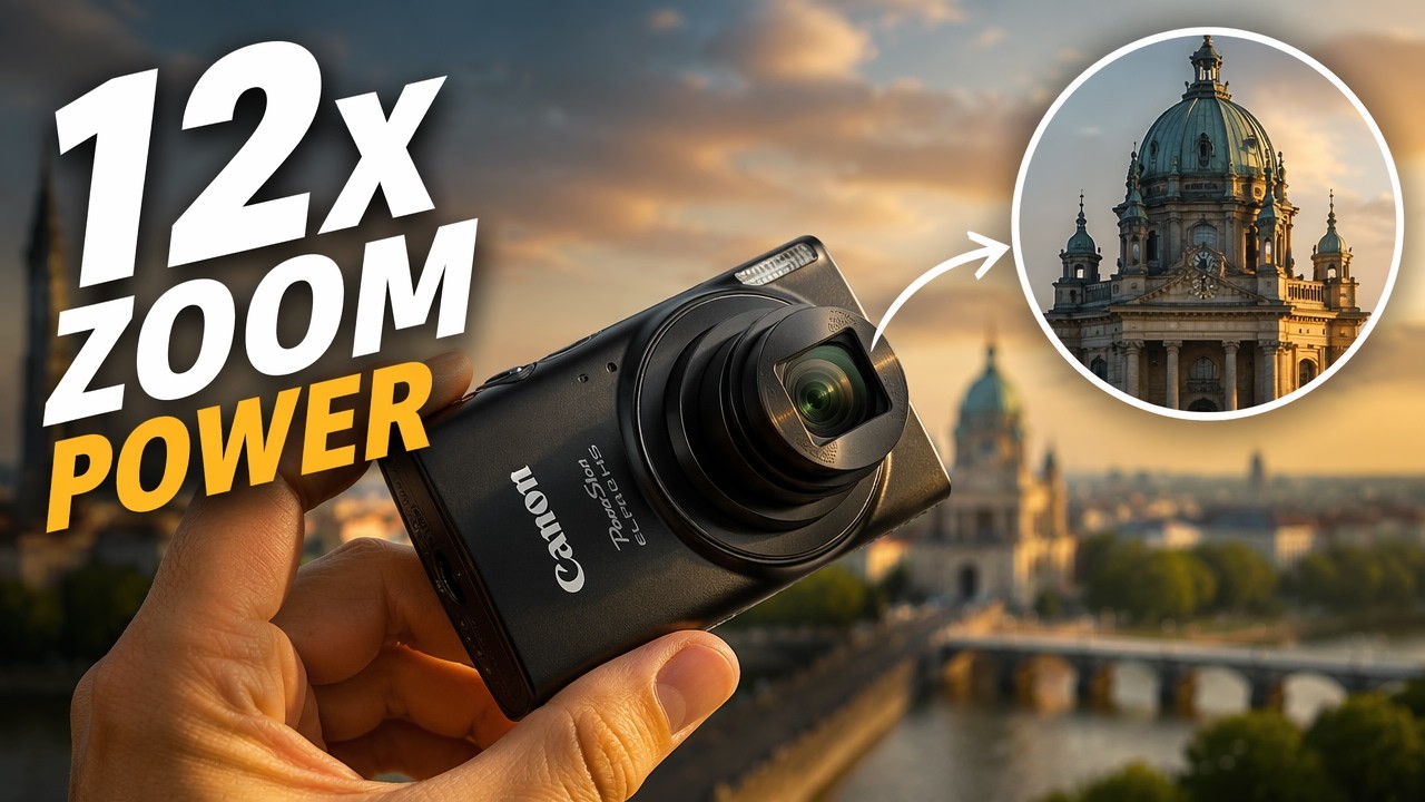 Canon PowerShot ELPH 360 HS Video Camera with 12x Optical Zoom Review