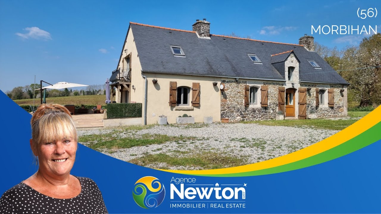 PROPERTY FOR SALE- Charming Stone House Near Rohan in Brittany