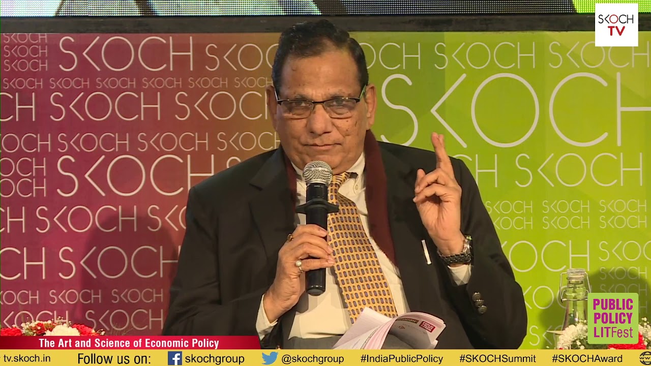 Dr Vinod K Paul at the 63rd SKOCH Summit: Public Policy Forum