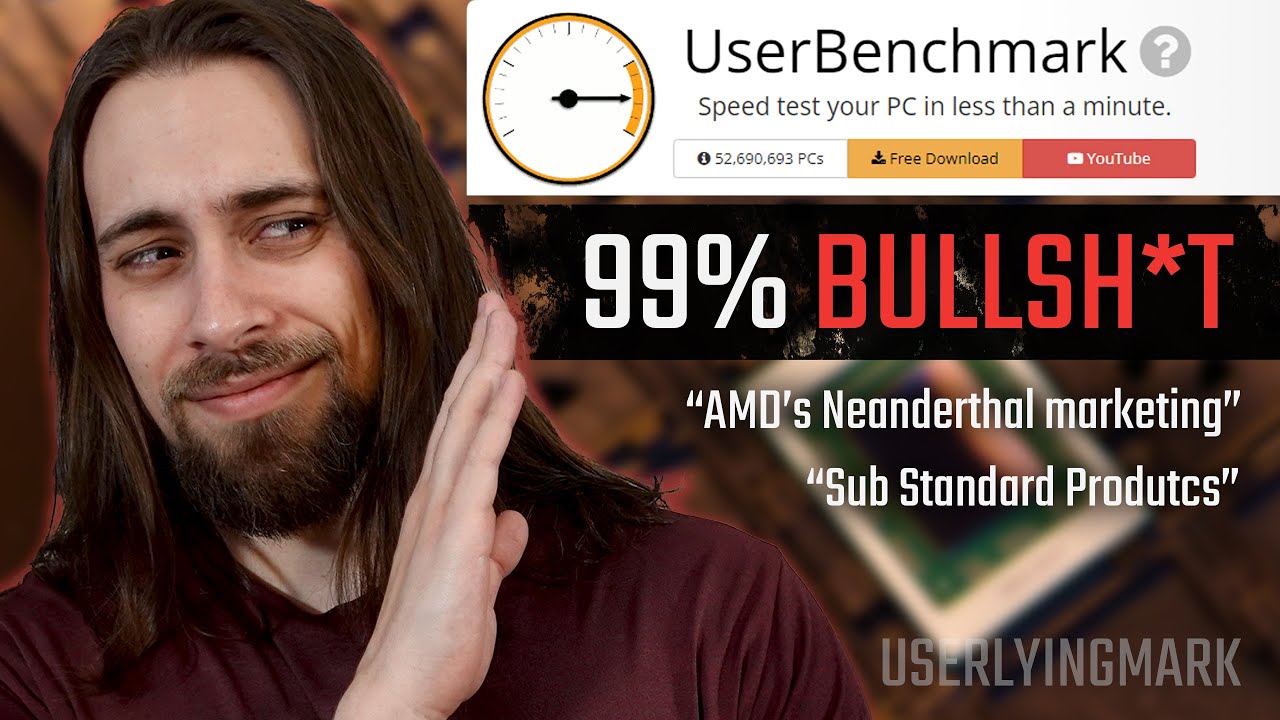 UserBenchmark HATES AMD... the MOST BIASED website I've EVER SEEN