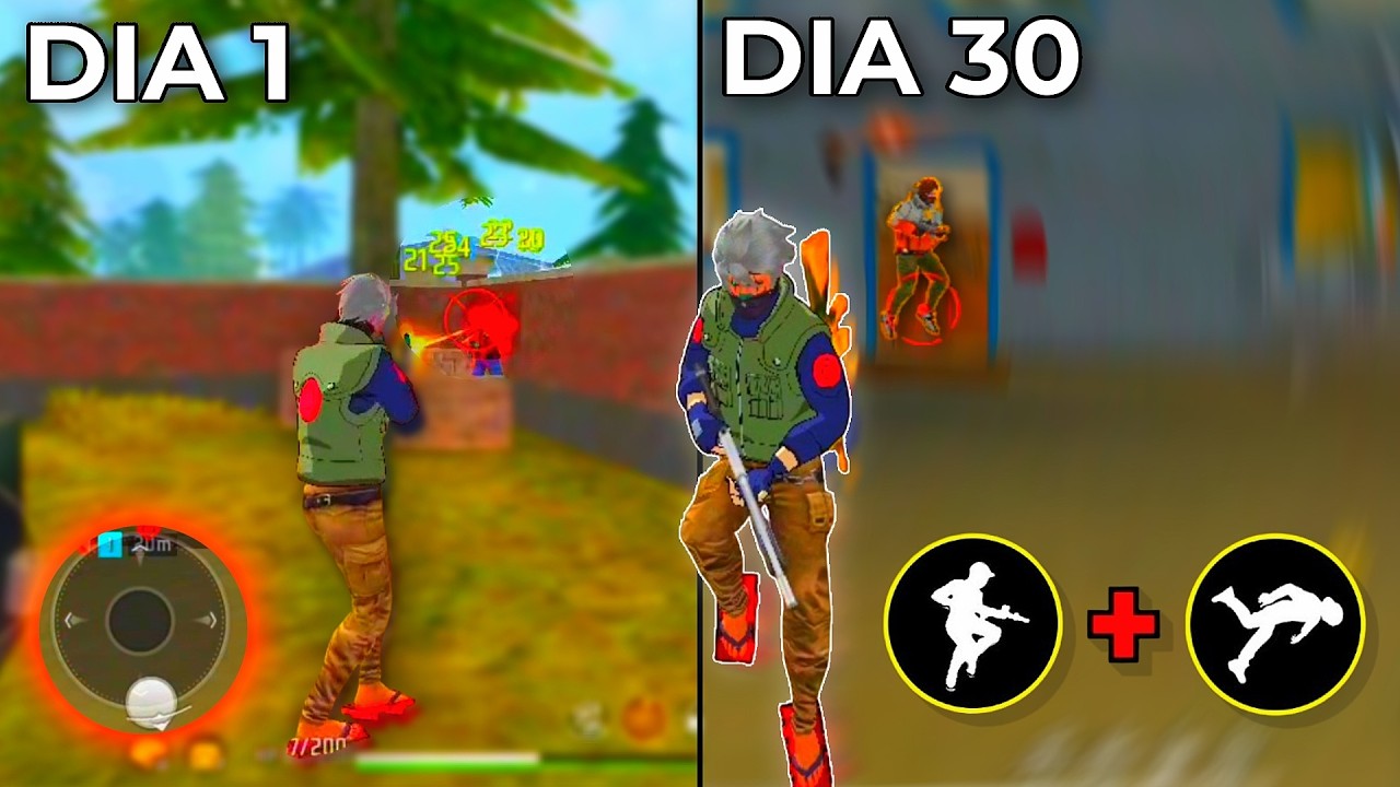 30 Dias Melhorando minha Movimentação no Free Fire