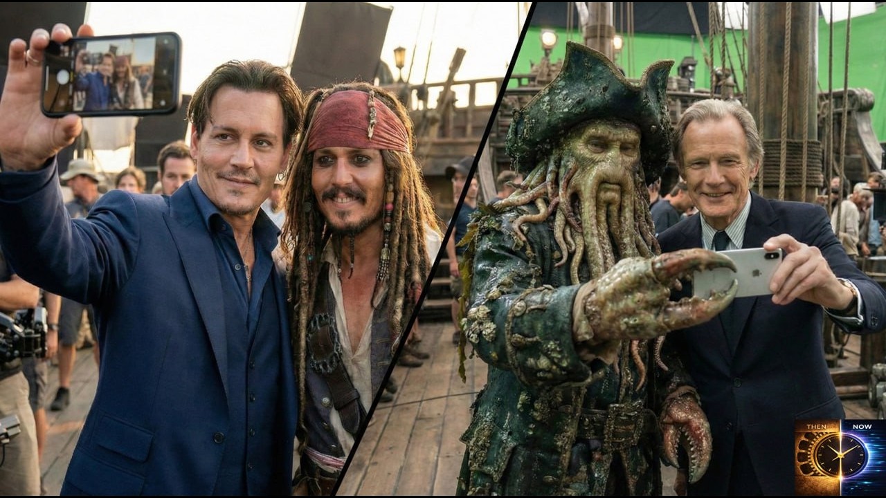 Pirates of the Caribbean (2003) Cast & Locations 🏴‍☠️ Then vs Now (2026) | Selfie Shooting