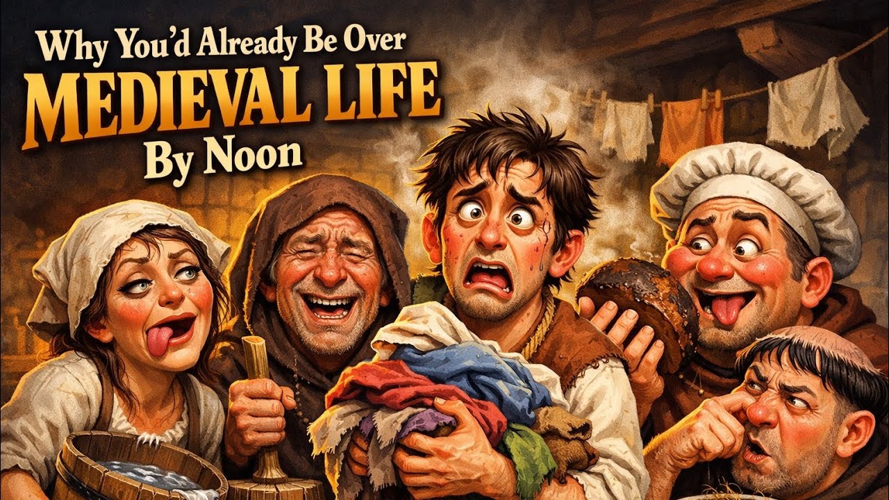 Why You’d Already Be Over Medieval Life by Noon | Boring History For Sleep