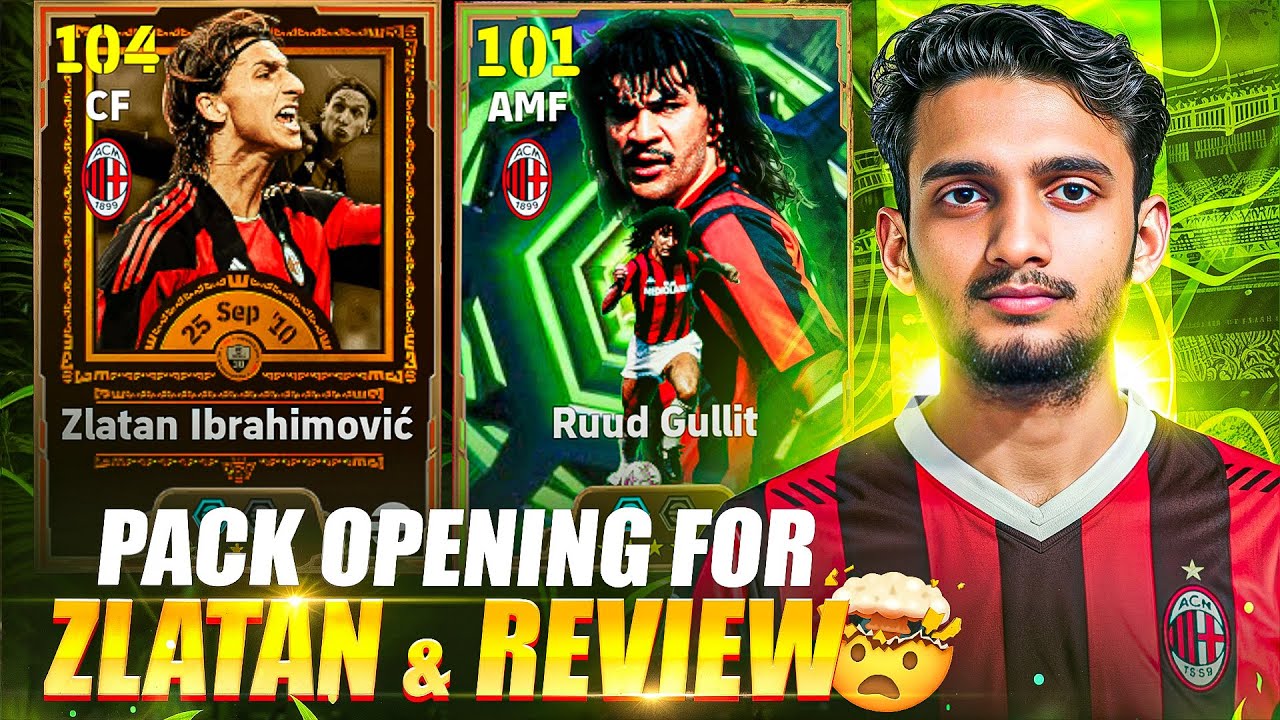 PACK OPENING FOR NEW ZLATAN AND REVIEW