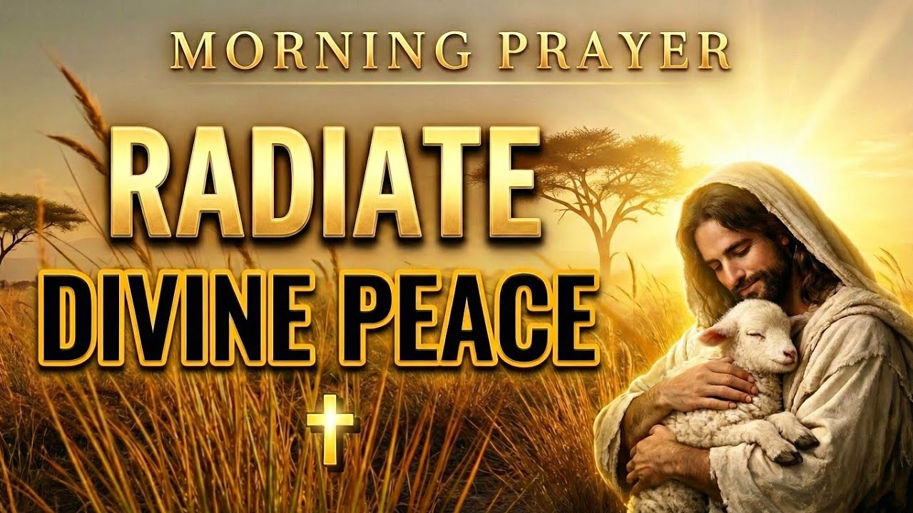 RADIATE DIVINE PEACE TODAY - Miracle Morning Prayer to Keep You Calm Amidst the Storms