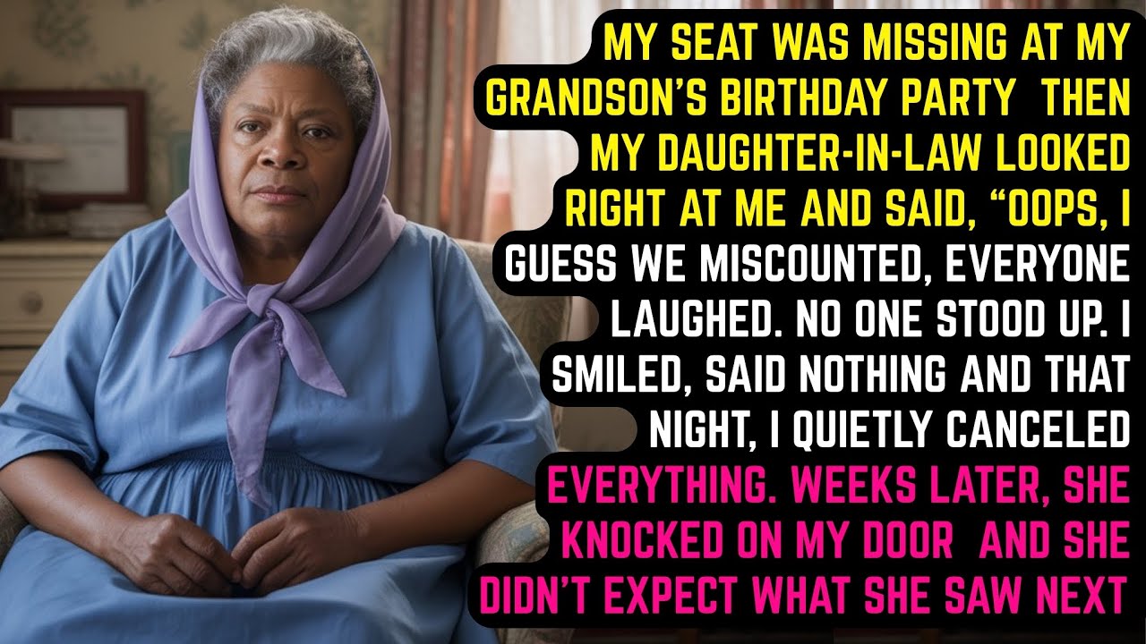 They Laughed When My Seat Was Missing So I Quietly Left and Took Back Everything I Ever Gave
