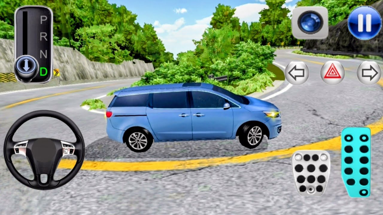 New Kia carnival For parking 3D Driving class Android game play video car game