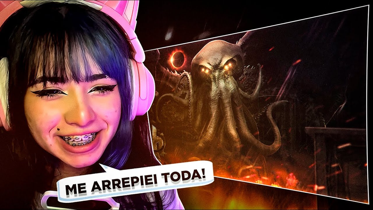 (N&Atilde;O VOU DORMIR) O Chamado de Cthulhu (H.P. Lovecraft) - &ldquo;Dentro do Mar&rdquo; | Henrique Mendon&ccedil;a [React]