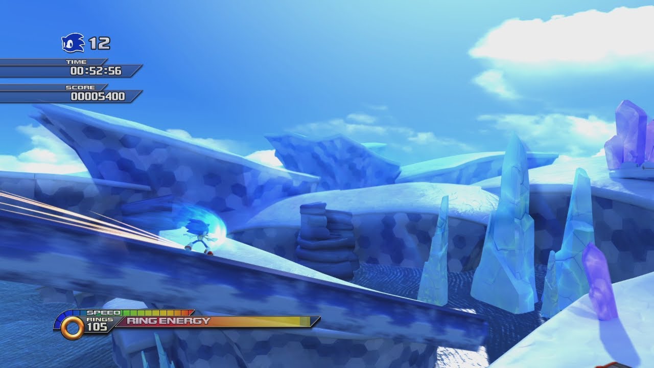 Sonic Generations Frozen Hill Casual Run