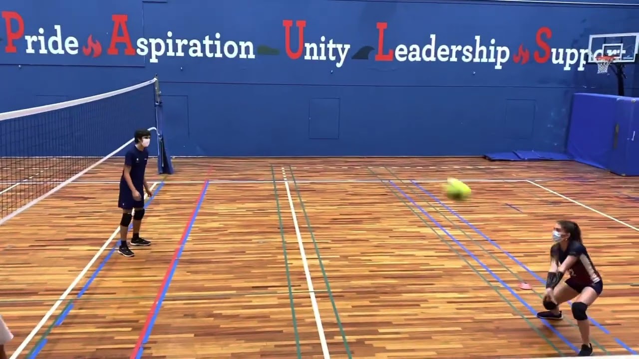 IGCSE PE coursework volleyball video