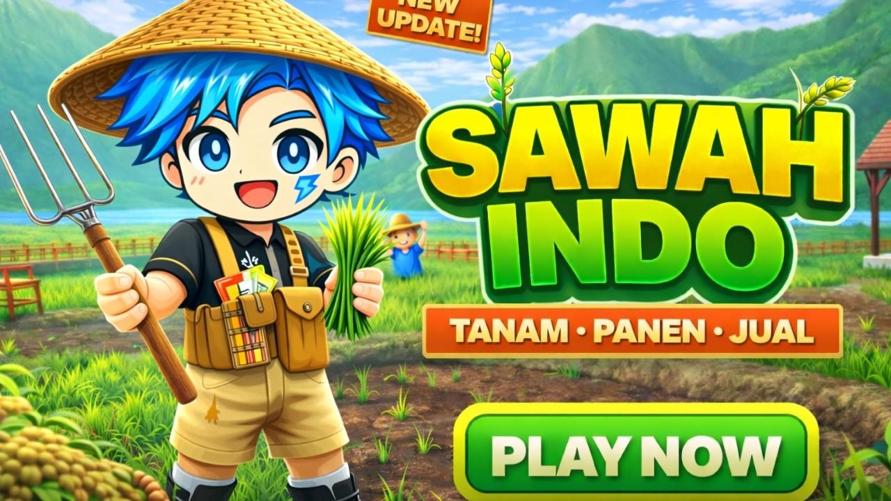 DAY 8 JADI PETANI DIROBLOX ! | ROBLOX INDONESIA