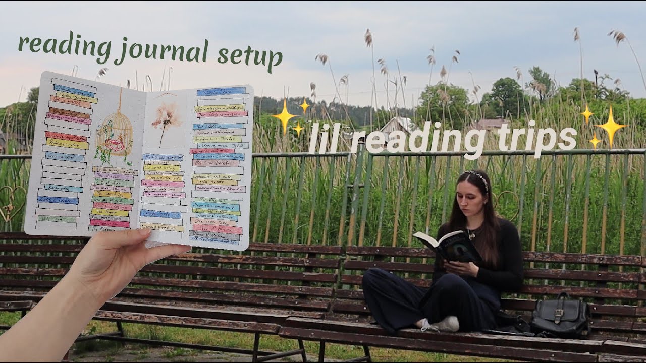 new reading journal setup & my most anticipated read!!