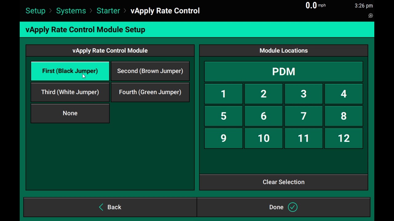 20|20 Gen 3 - vApply Pump Module Setup