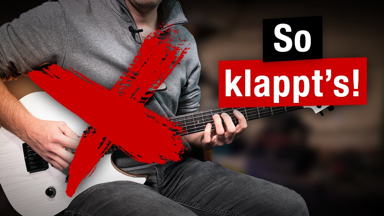 Einfach besser spielen: Haltung der Gitarre