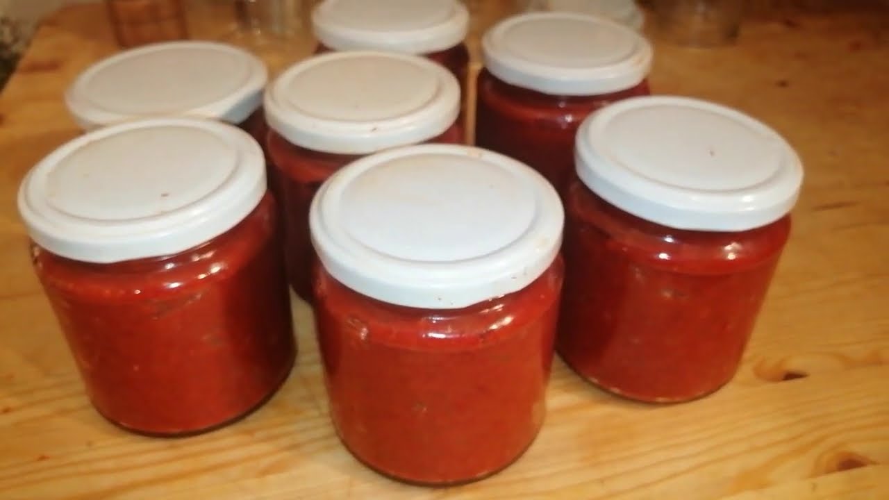 Salsa di peperoni biologici per salumi calabresi,da MicheleExpert-Cropalati (Calabria)
