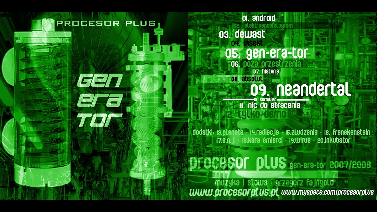 Procesor Plus Gen era tor 2008 Trująca Fala Full album