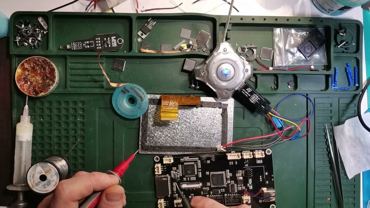 Oprava displeje bigtreetech pro 3d tiskárny část 2