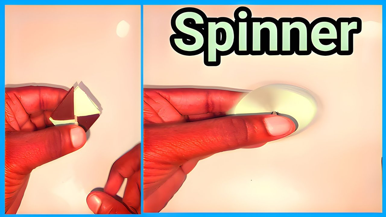 How To Make Spinner | paper spinner kaise banaen | paper spinner kaise banate hain |