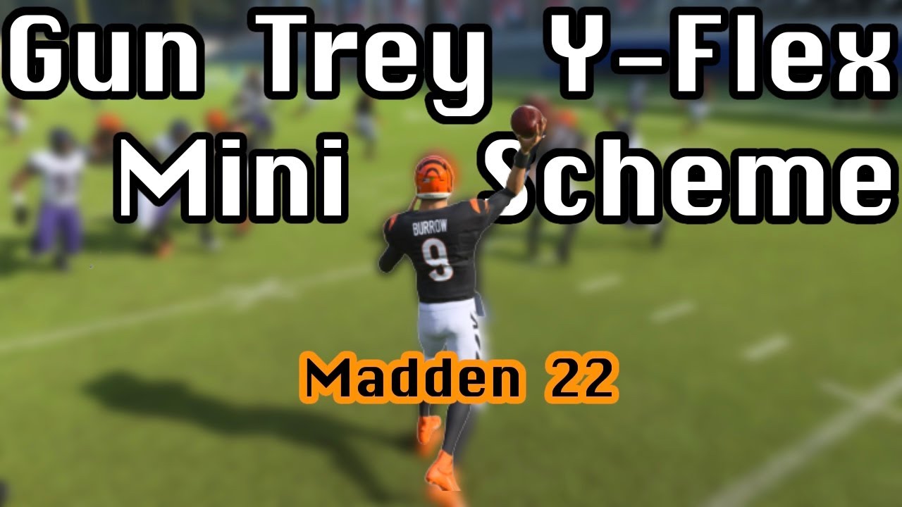 *TONS OF CROSSERS* Gun Trey Y-Flex Mini Scheme | Madden 22 Tips & Tricks