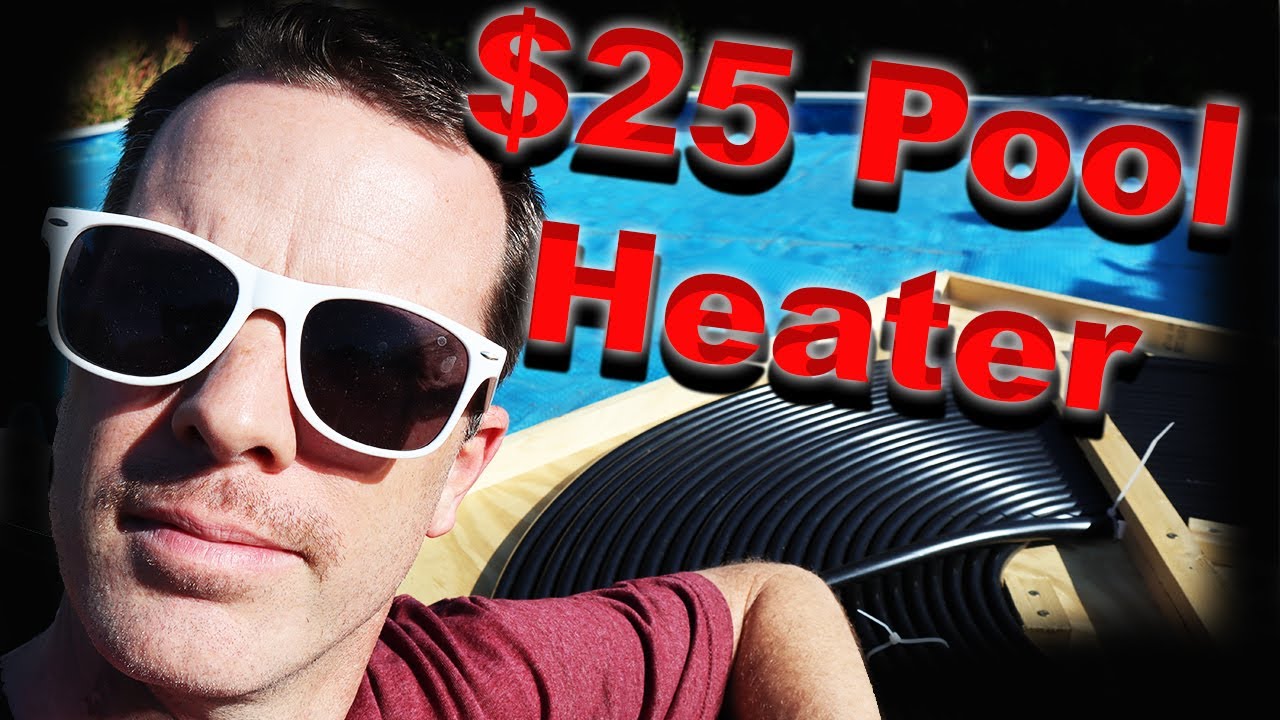 Сделайте обогреватель для бассейна — солнечный обогреватель для бассейна за 25 долларов