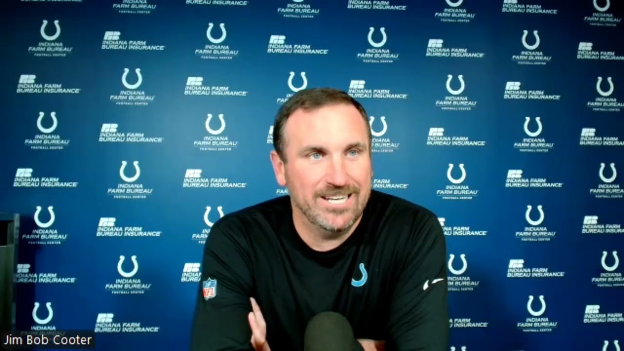 Indianapolis Colts' Jim Bob Cooter: 'This Week's a Whole New Challenge, Whole New Looks'