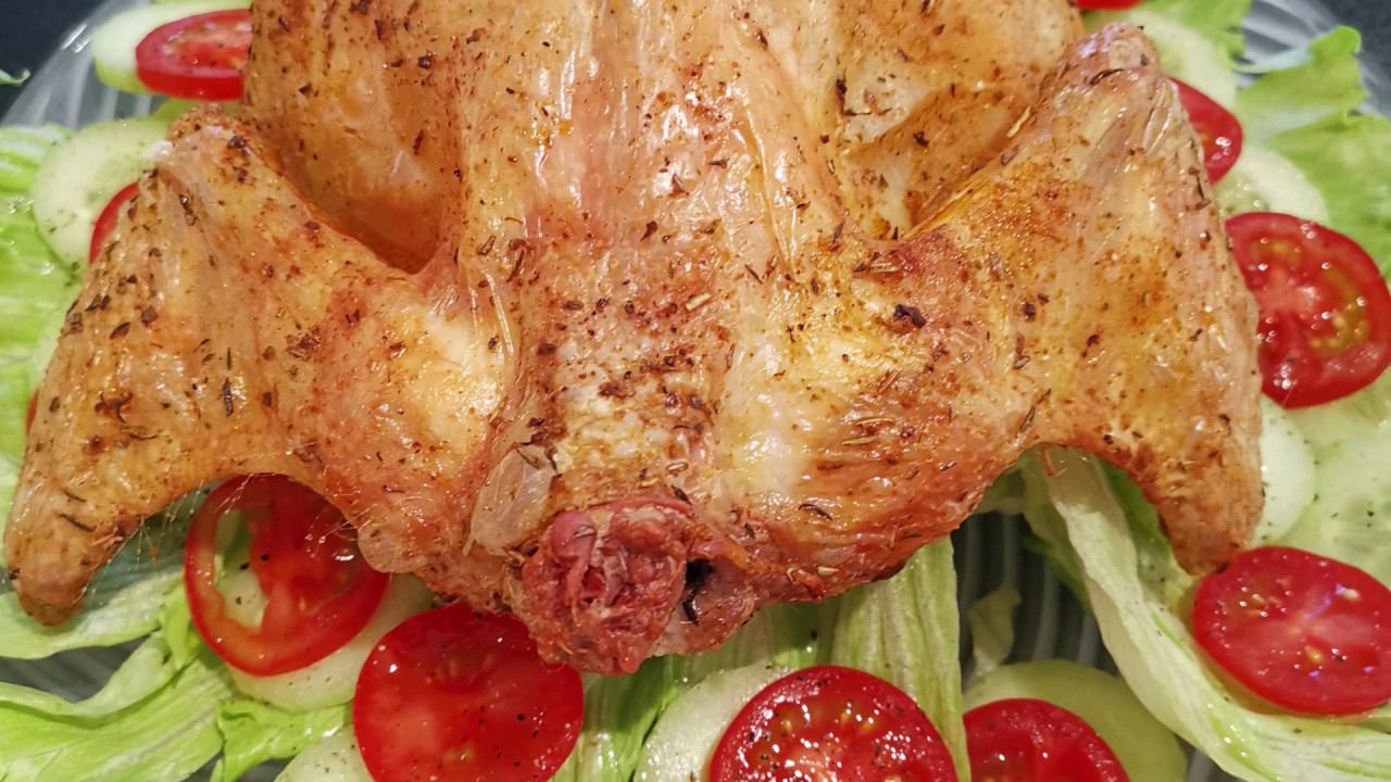 Roasted Chicken |  Using Siemens steam oven |  German recipe |  Chicken recipe