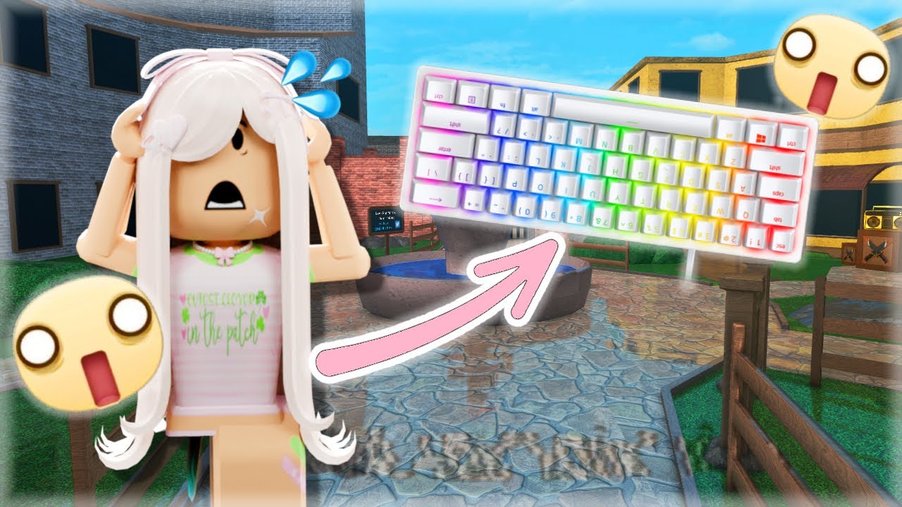 MM2 but I PLAY WITH MY KEYBOARD UPSIDE DOWN.. (Murder Mystery 2)