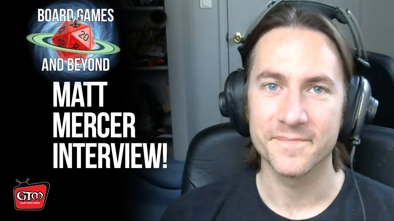 Matthew Mercer interview! Game Trade Media Presents!
