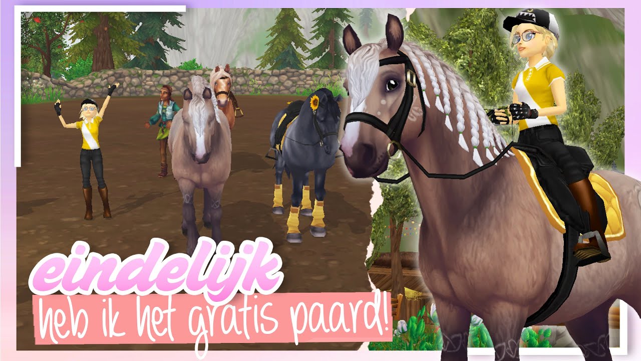 IK HEB EINDELIJK HET GRATIS PAARD (runerunner) | Starstable online | wolfxjessy