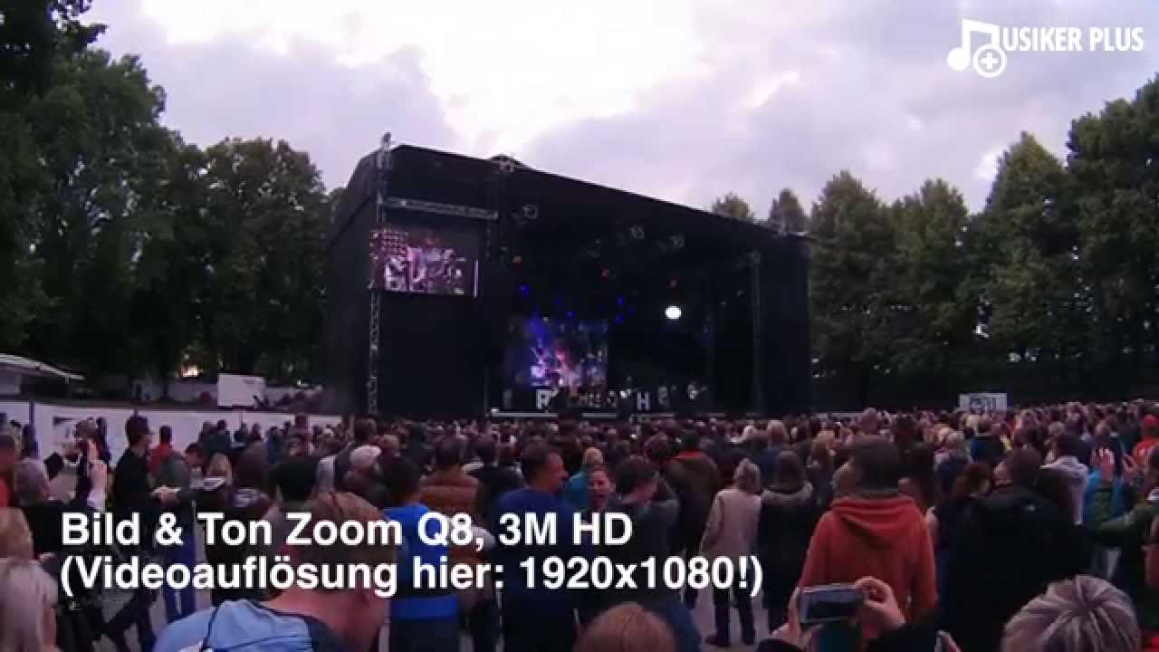 Zoom Q8 vs iPhone 6