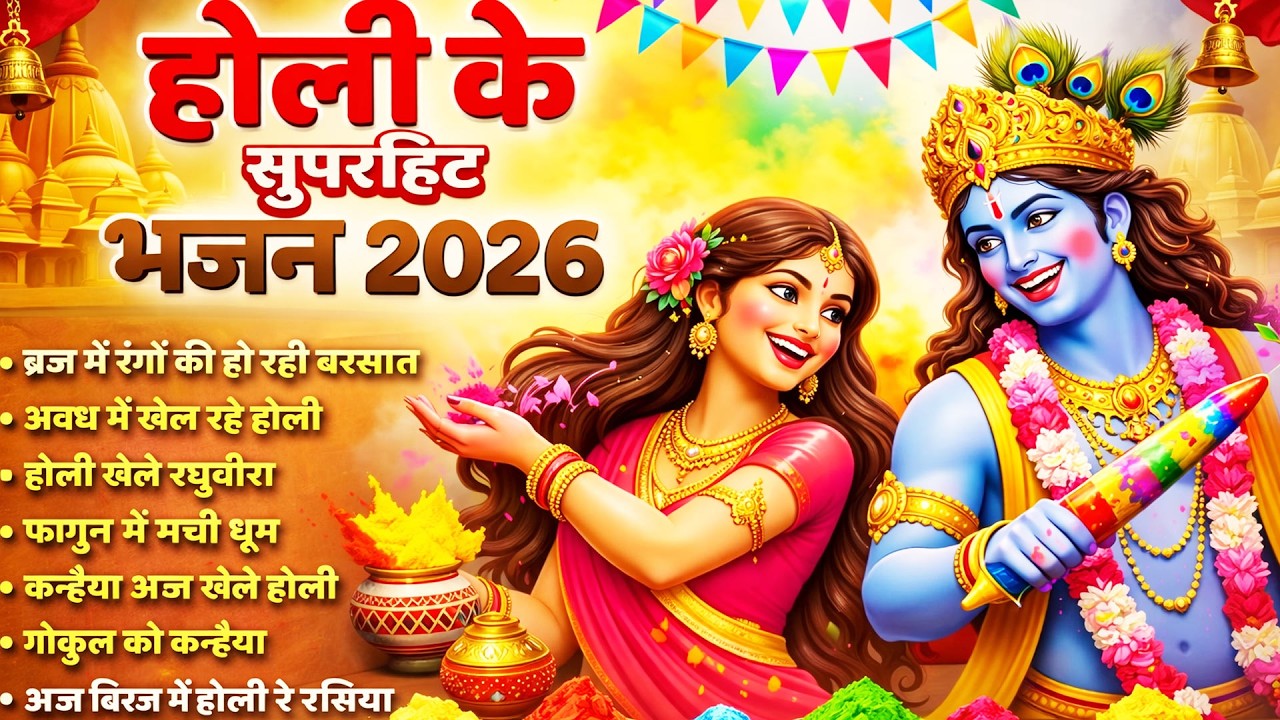 2026 होली स्पेशल DJ सांग  | Nonstop Holi DJ Song | Radha Krishna Holi DJ Song | 2026 Holi Ke Geet