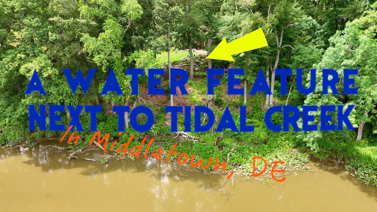 Pond on Tidal Creek in Middletown, DE