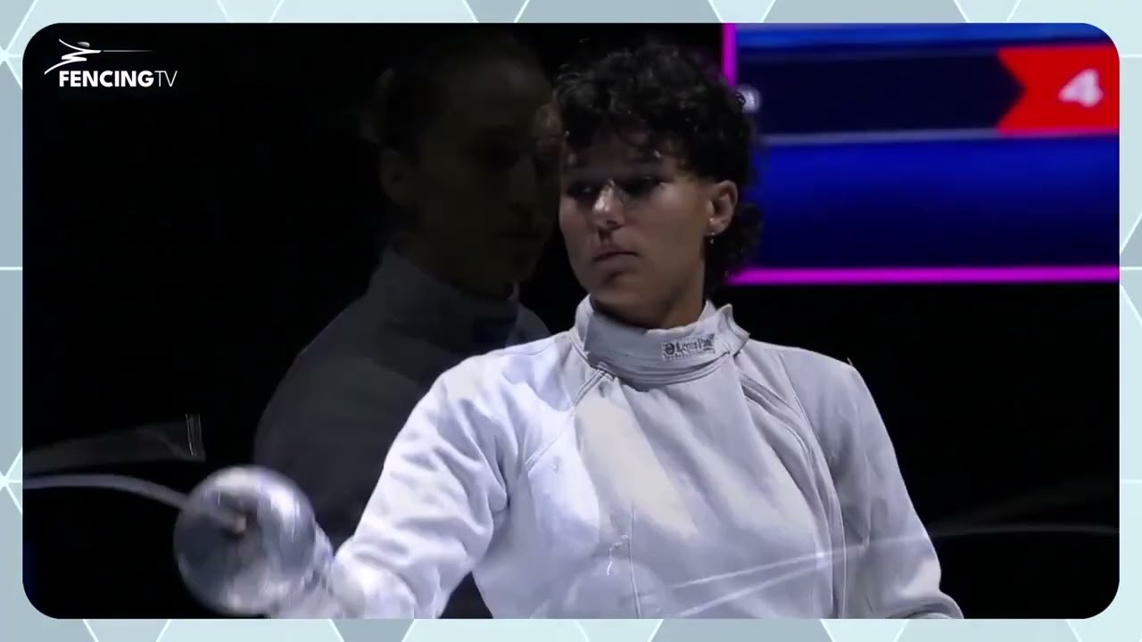 CHT DU MONDE TBILISSI (Géorgie) 2025 épée dames équipes seniores demi-finale Italy-France