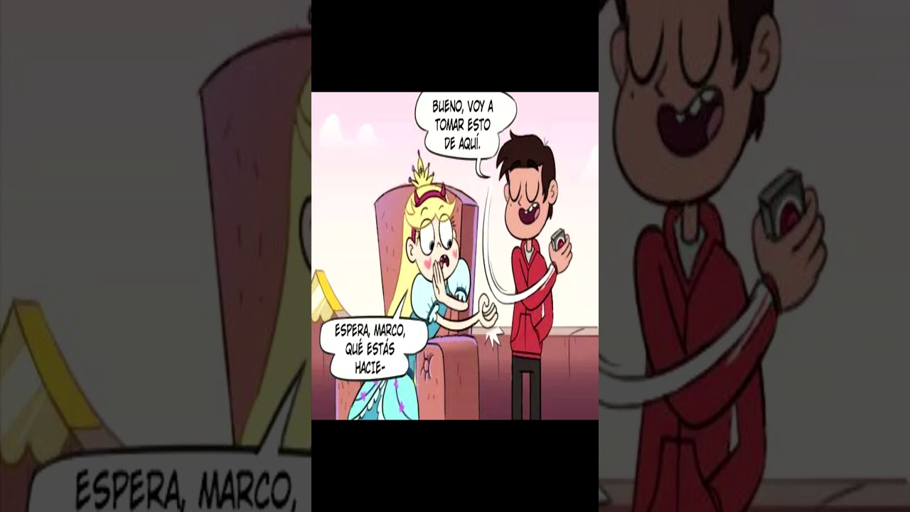 DESAF&Iacute;O - STAR VS LAS FUERZAS DEL MAL COMIC #shorts