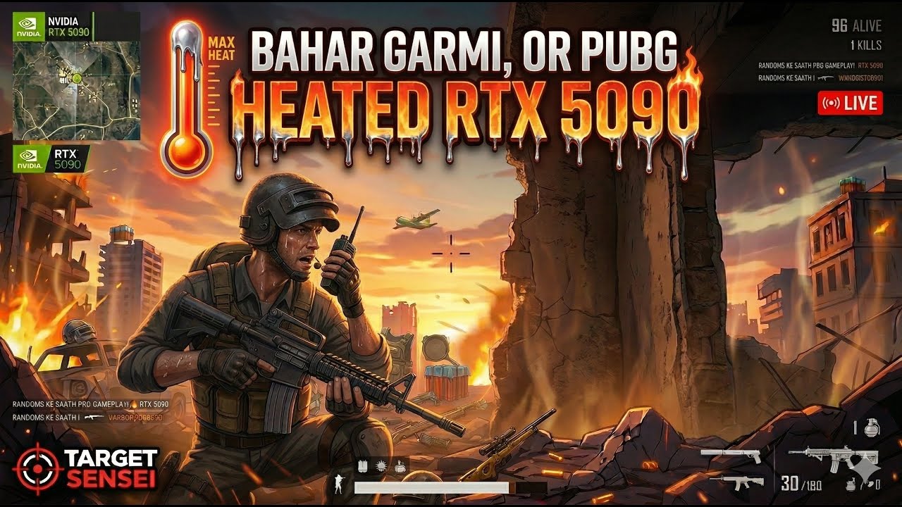 Bahar Garmi, or Pubg Heated RTX 5090