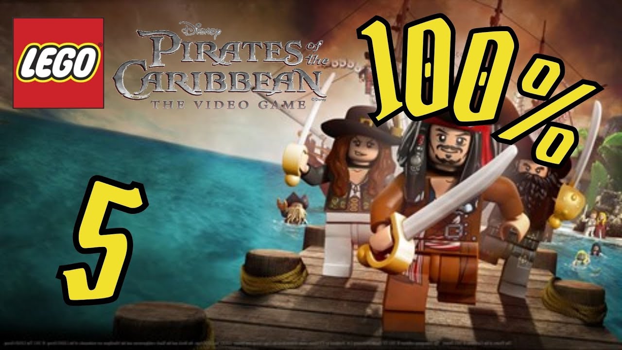 Let's Play LEGO Pirates of the Caribbean - 100% Journey - Part 5 - Isla de Muerta (Freeplay)
