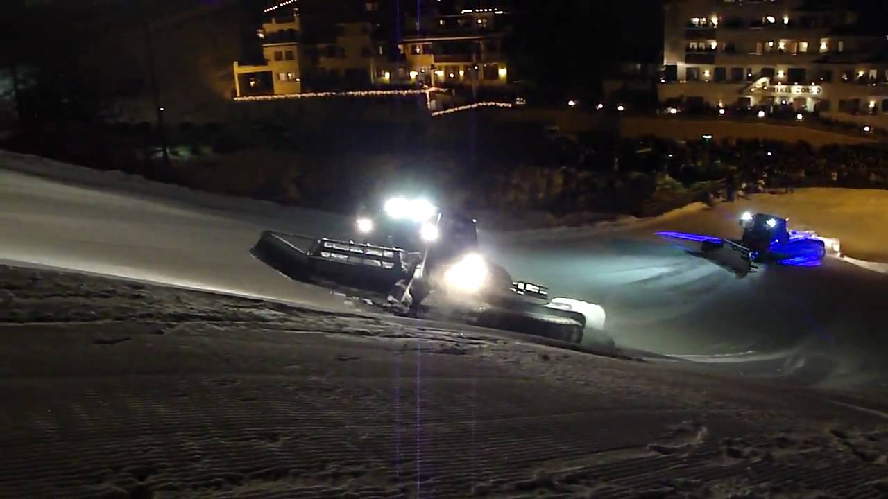 Die Pistenraupen von Ischgl