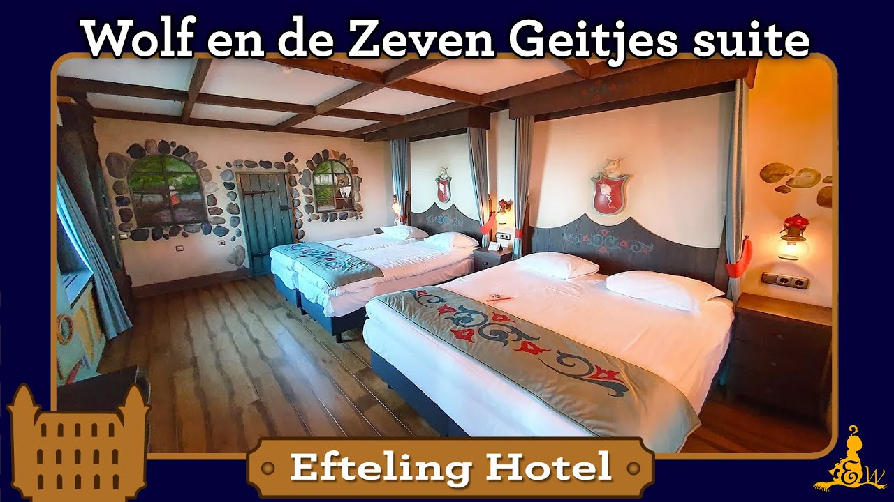 [#Efteling Hotel] Wolf en de Zeven Geitjes suite