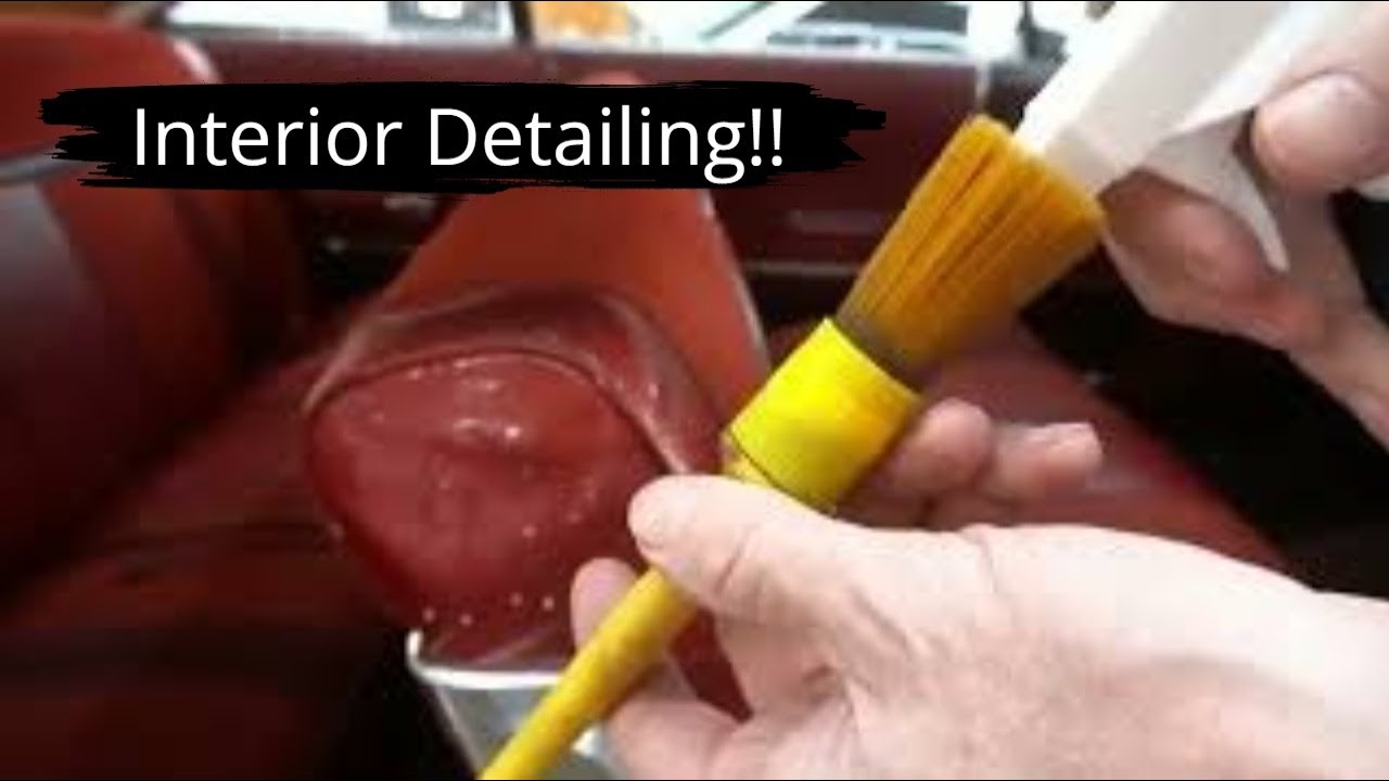 How To Detail Interiors With Delicate Materials! Luxury, Classic, Antique Cars!