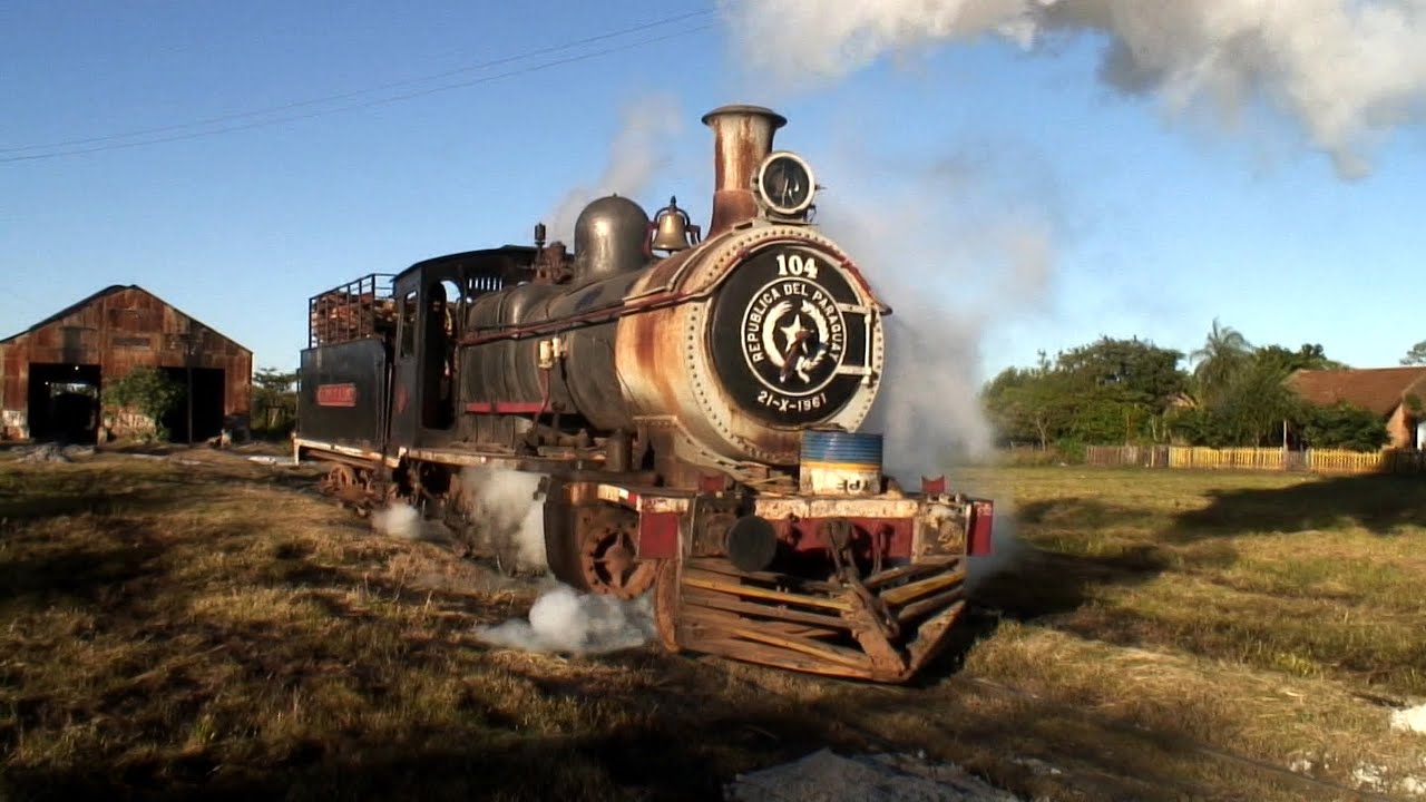 Paraguay Steam 2007 - Encarnación 1 - Ferrocarril Carlos Antonio López - Nr.101 & Nr.104