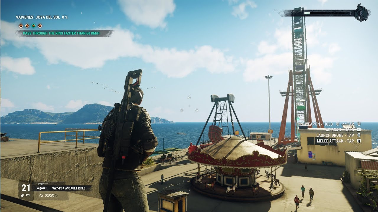 Just Cause 4 - Vaivenes - Open World Free Roam Gameplay (PC HD) [1080p60FPS]
