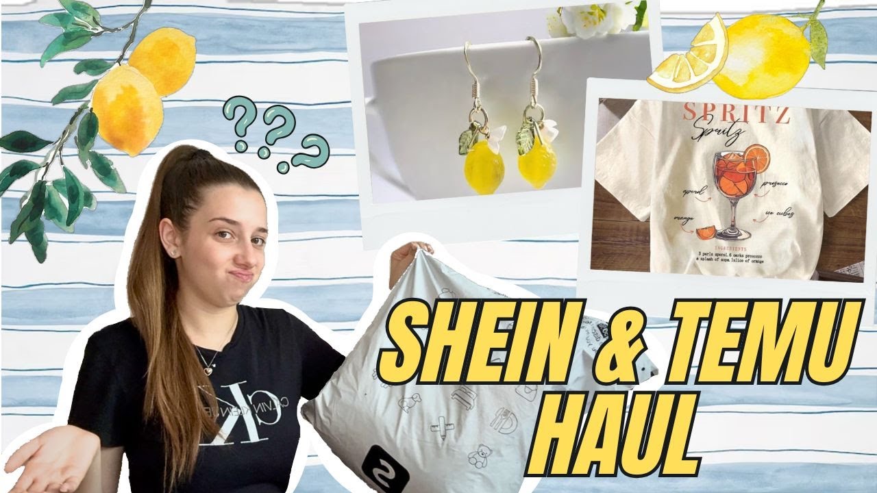 ЛИМОНИ И МАГНИТНИ МИГЛИ?? | Летен SHEIN и TEMU HAUL