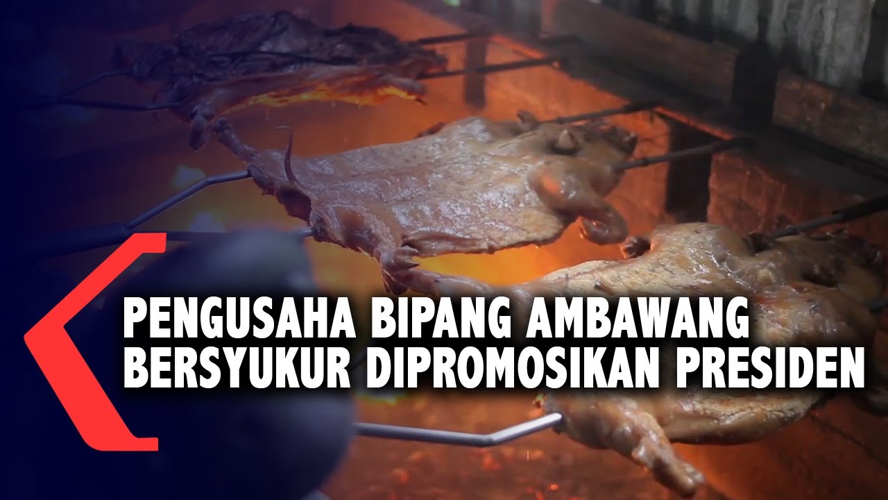 Dipromosikan Presiden Jokowi, Pengusaha Bipang Ambawang Bangga dan Bersyukur