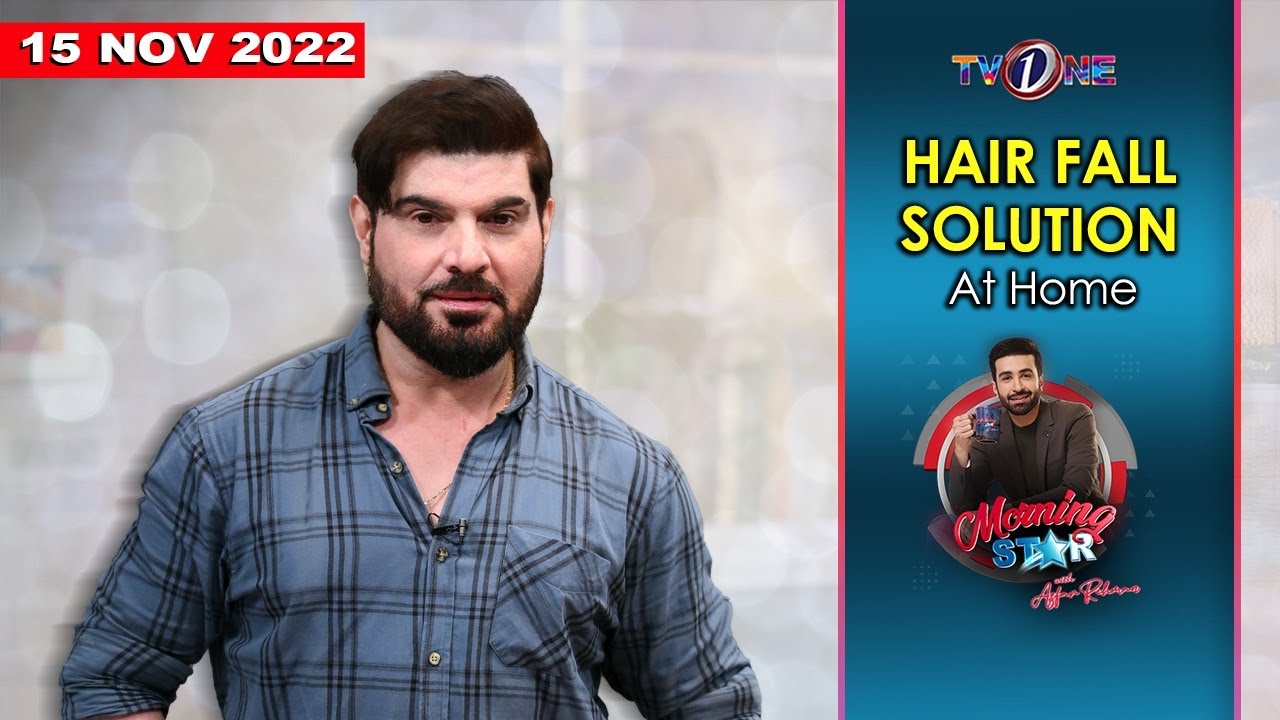 Hair Fall Solution At Home | Morning Star With Azfar Rehman Ft: Dr. Khurram Mushir | TVONE