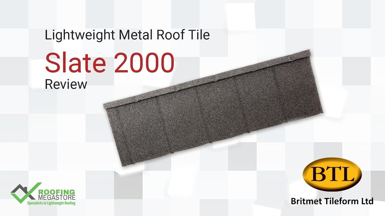 Metal Roof Tiles - Slate 2000 Lightweight Metal Roof Tile Review by Roofing Megastore